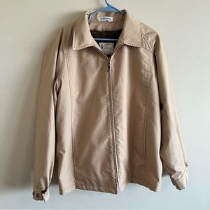 Vintage London Fog Women’s Trench Coat Size 10 Regular Everday Classic Khaki